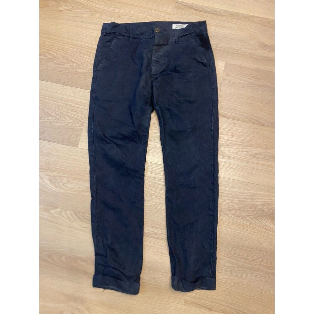 Novemb3r Indigo Men’s Trousers Size 31 Made In Italy